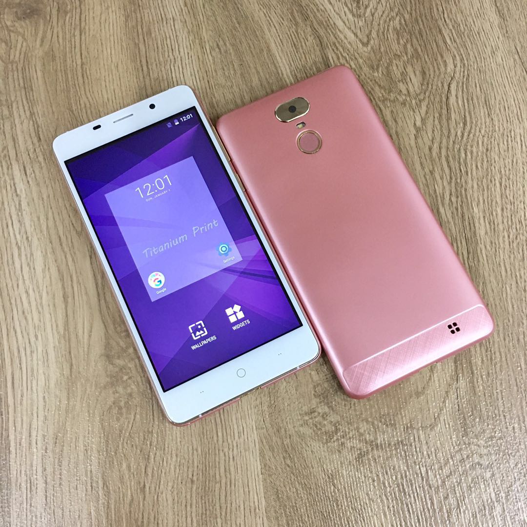 (ROSE GOLD)(4G Dual Sim)Leotec Titanium Print 2+16GB 5.5 Inch Android Phone 95% NEW